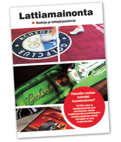 Lattiamainonta; lataa uusin esite logomatoista